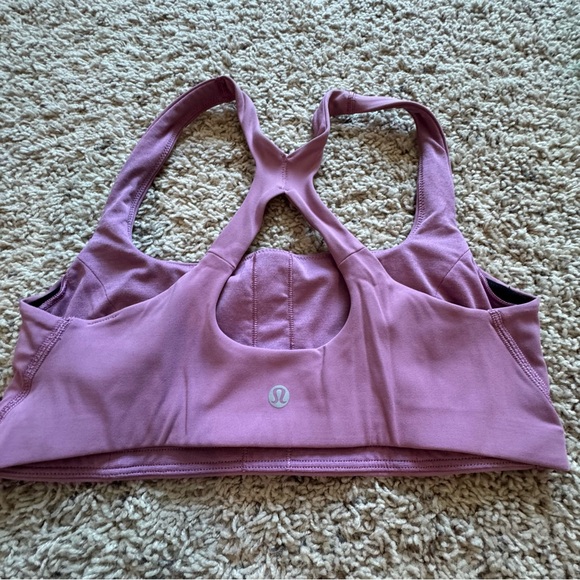 NEW Lululemon smooth cover bra velvet dust - Picture 4 of 7